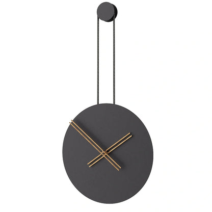 Infinita Metal Wall Clock with Rope Detail – image 35