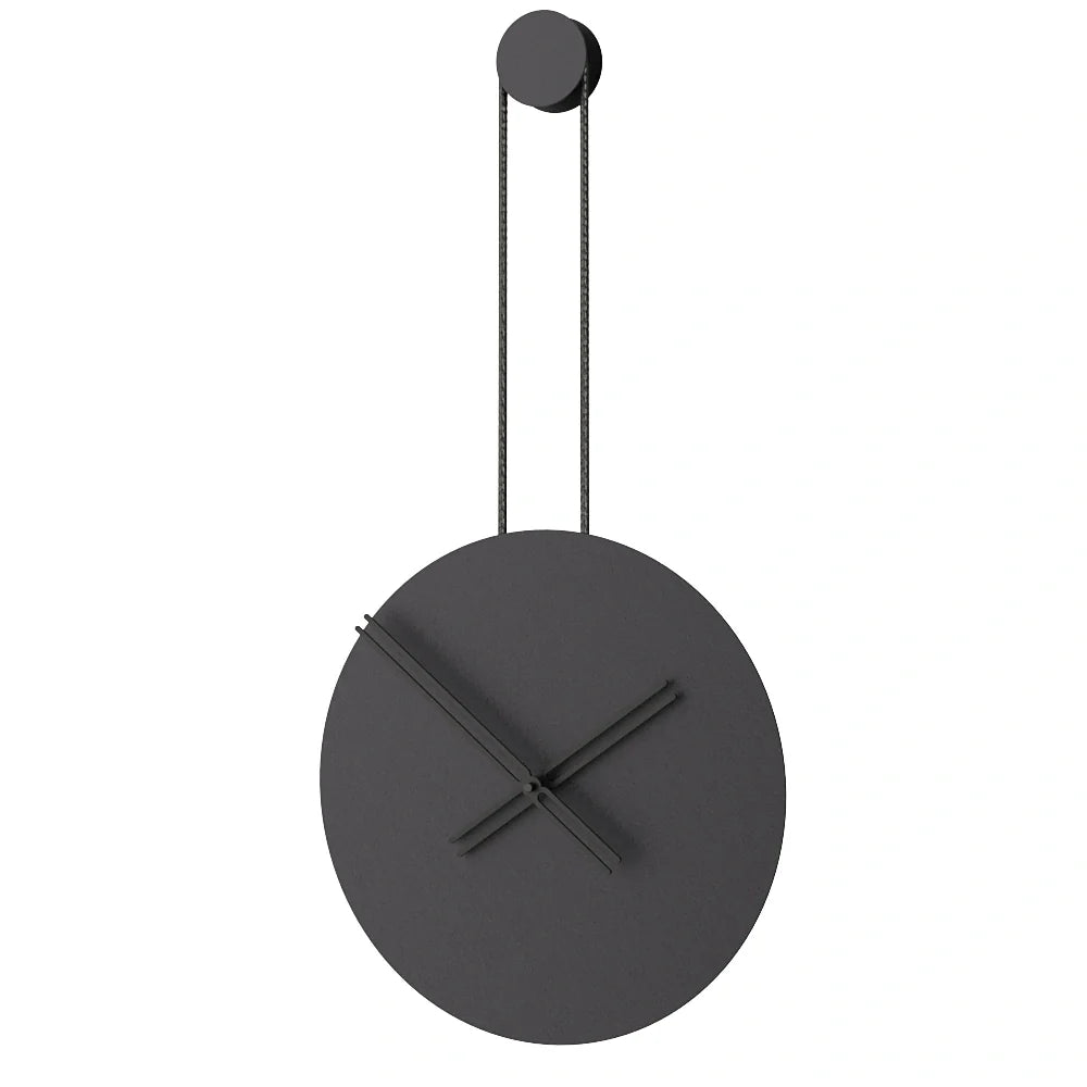 Infinita Metal Wall Clock with Rope Detail – image 28