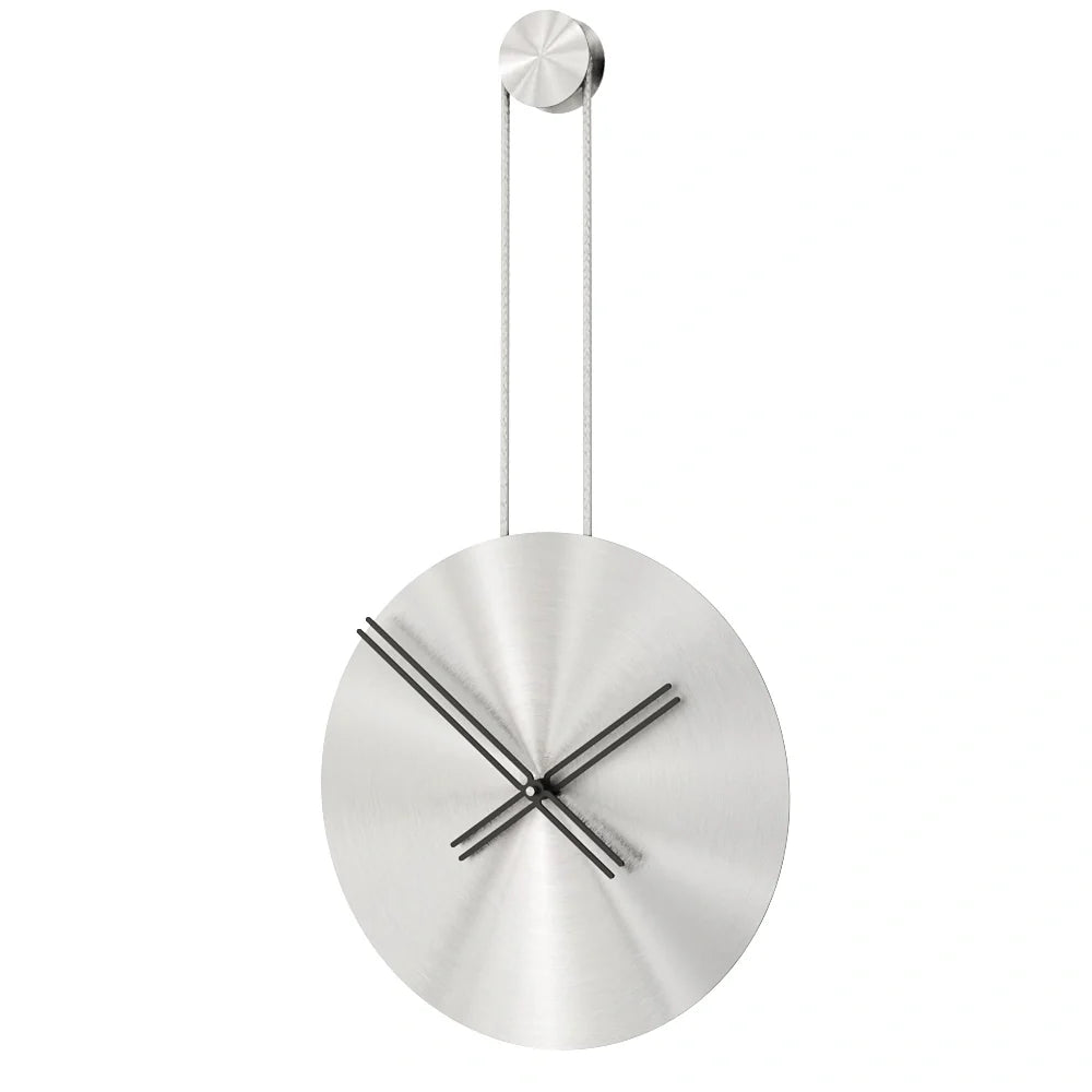 Infinita Metal Wall Clock with Rope Detail – image 38