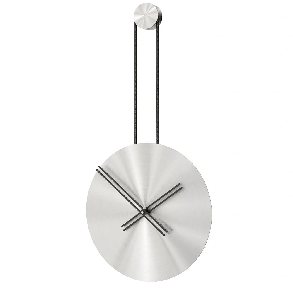 Infinita Metal Wall Clock with Rope Detail – image 37