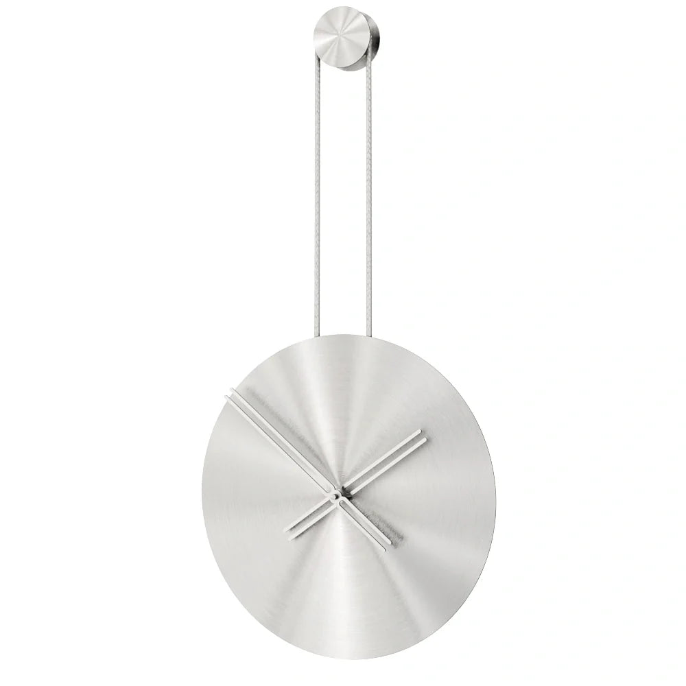 Infinita Metal Wall Clock with Rope Detail – image 39