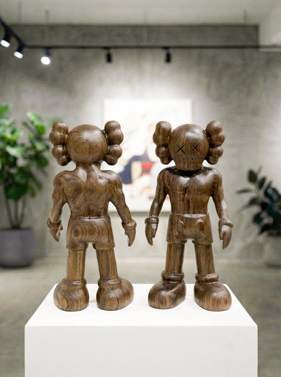 Handcrafted Solid Wood Character Figures – image 16
