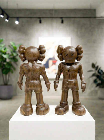 Handcrafted Solid Wood Character Figures – image 16