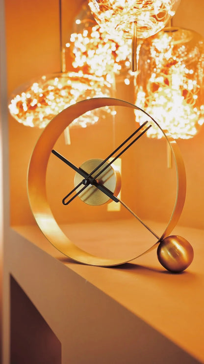 Perpetua Modern Table Clock – image 9
