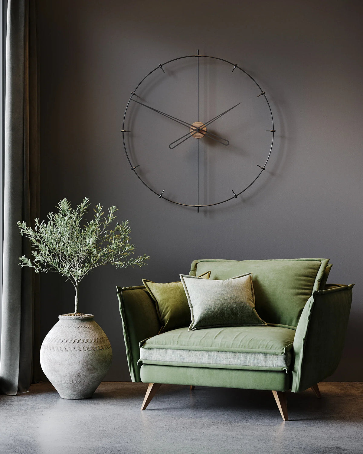 Massa Index Oversized Wall Clock – image 3