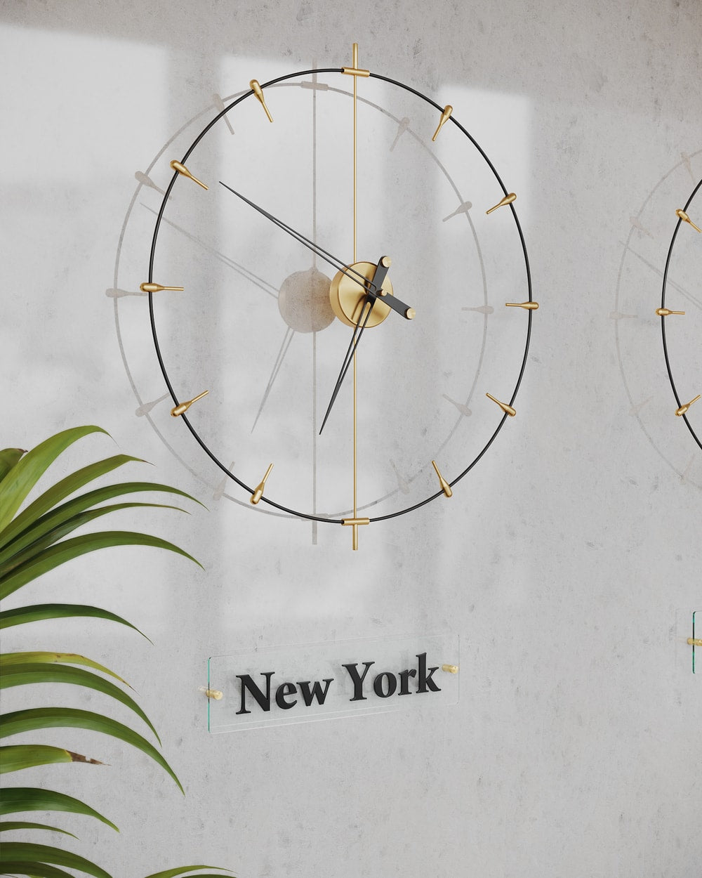 Massa Index World Time Zone Clock Set – image 3