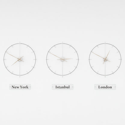 Massa Index World Time Zone Clock Set – image 12