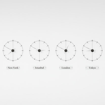 Massa Index World Time Zone Clock Set – image 16