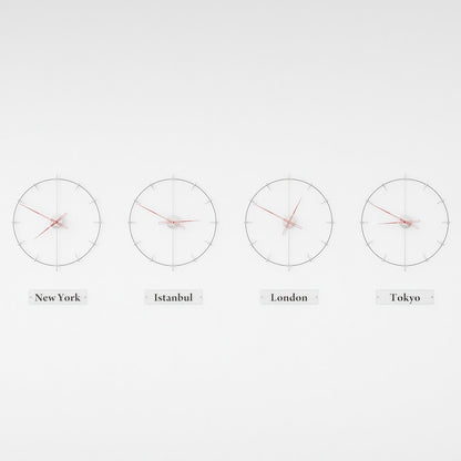 Massa Index World Time Zone Clock Set – image 26