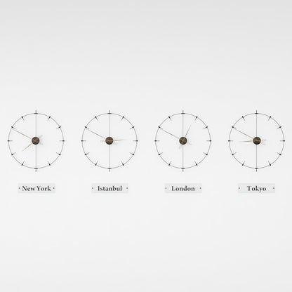 Massa Index World Time Zone Clock Set – image 17