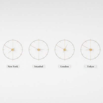 Massa Index World Time Zone Clock Set – image 22
