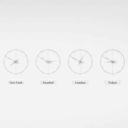 Massa Index World Time Zone Clock Set – image 23