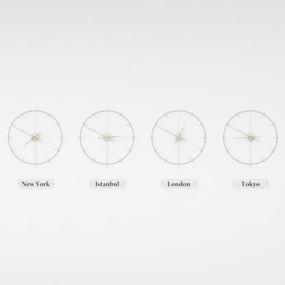 Massa Index World Time Zone Clock Set – image 24
