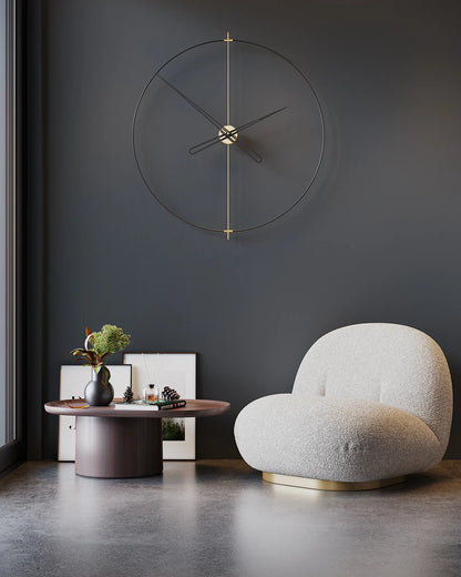 Massa Oversized Minimalist Wall Clock – image 3