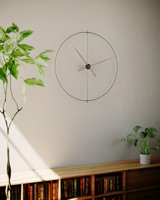 Massa Oversized Minimalist Wall Clock – image 1