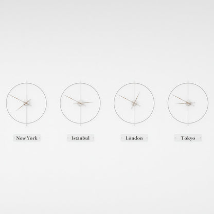Massa World Time Zone Wall Clock Set – image 28