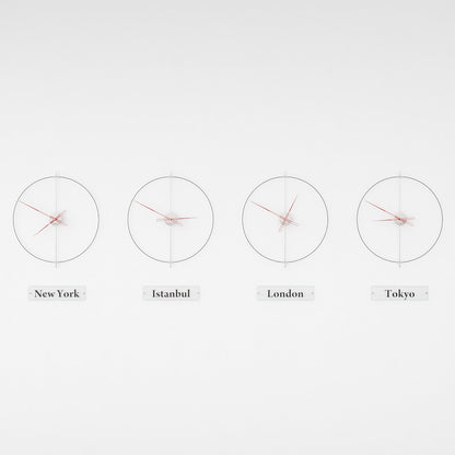Massa World Time Zone Wall Clock Set – image 29