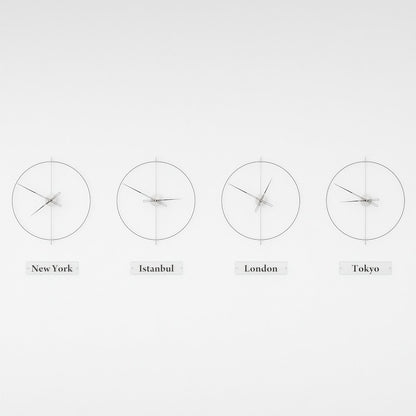 Massa World Time Zone Wall Clock Set – image 30