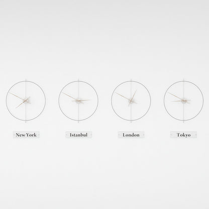 Massa World Time Zone Wall Clock Set – image 31