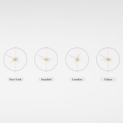Massa World Time Zone Wall Clock Set – image 23