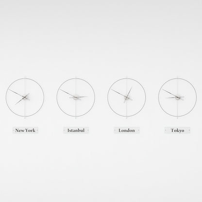 Massa World Time Zone Wall Clock Set – image 26