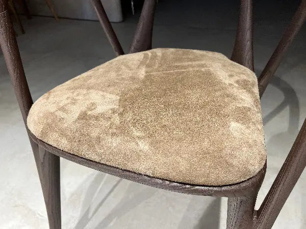 Italian-Style Solid Walnut Dining Chair – image 14