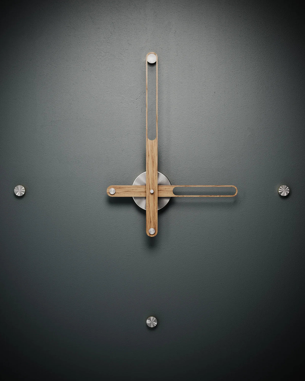 Nilo Minimalist Metal Wall Clock – image 5