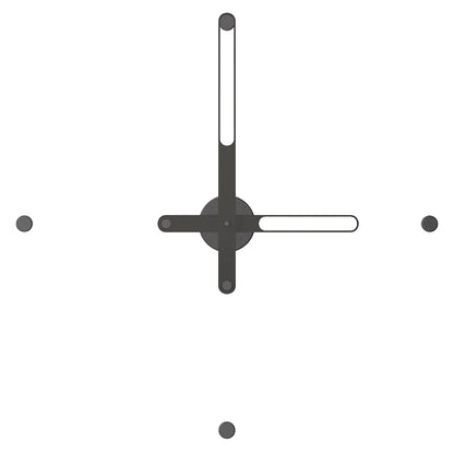 Nilo Minimalist Metal Wall Clock – image 9