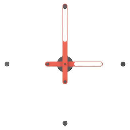 Nilo Minimalist Metal Wall Clock – image 10
