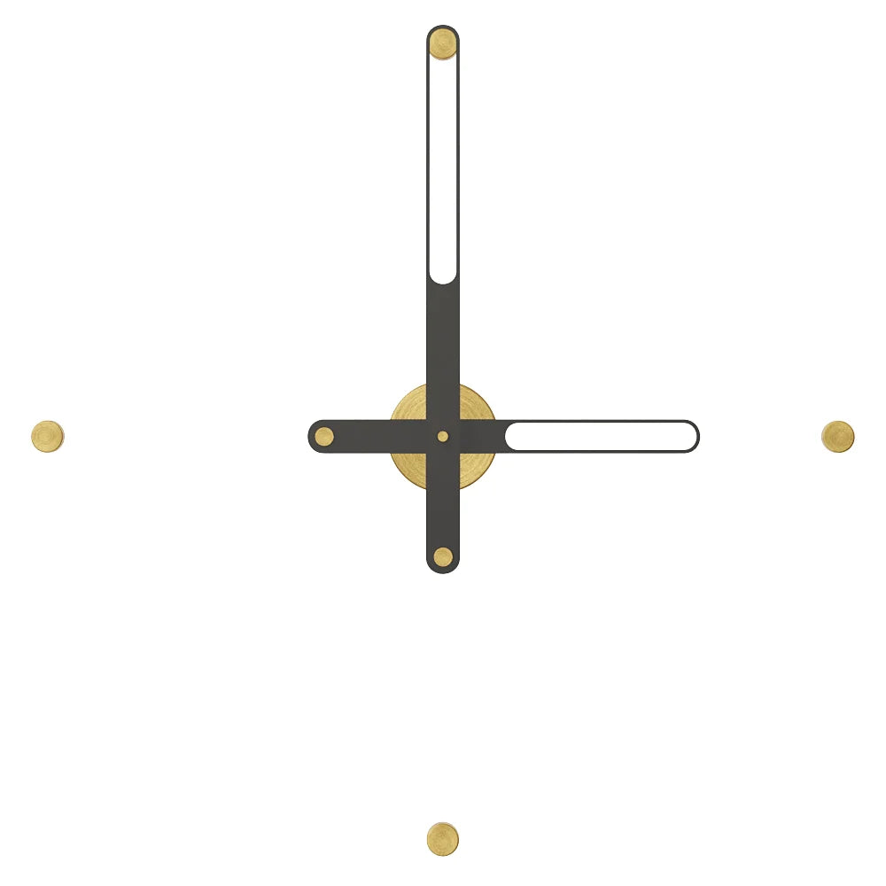 Nilo Minimalist Metal Wall Clock – image 11