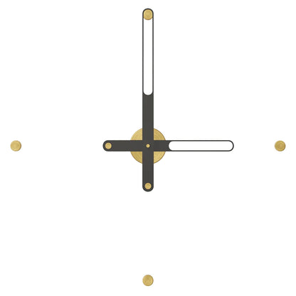 Nilo Minimalist Metal Wall Clock – image 11