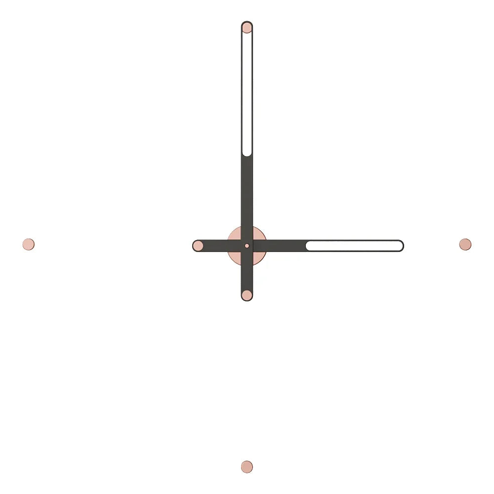 Nilo Minimalist Metal Wall Clock – image 35