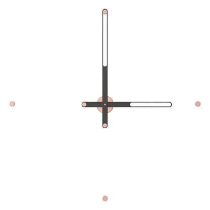 Nilo Minimalist Metal Wall Clock – image 35