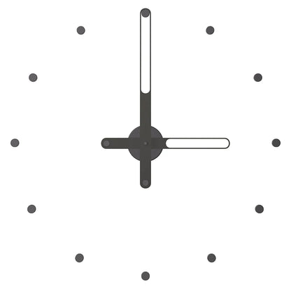Nilo Index Wall Clock with Hour Markers – image 18
