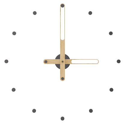 Nilo Index Wall Clock with Hour Markers – image 19
