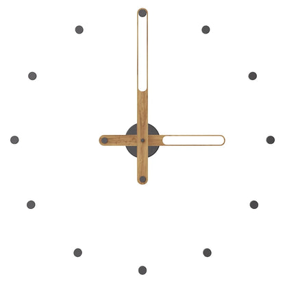 Nilo Index Wall Clock with Hour Markers – image 21