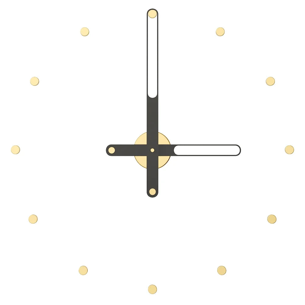 Nilo Index Wall Clock with Hour Markers – image 22