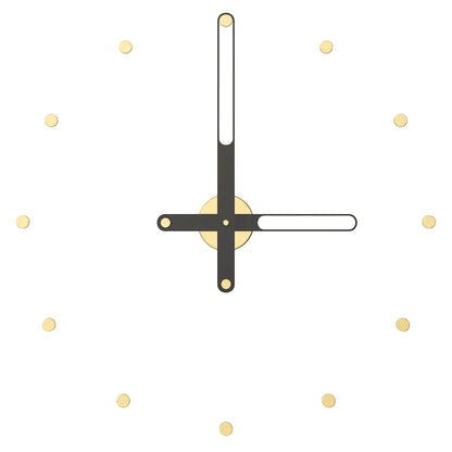 Nilo Index Wall Clock with Hour Markers – image 22
