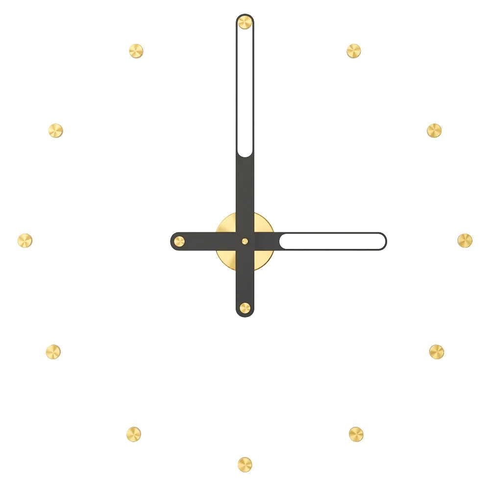 Nilo Index Wall Clock with Hour Markers – image 23