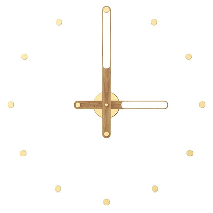 Nilo Index Wall Clock with Hour Markers – image 25