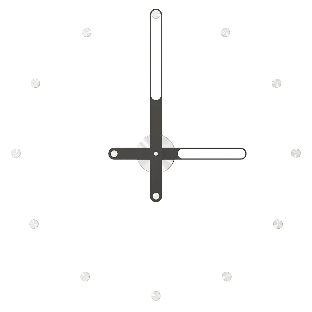 Nilo Index Wall Clock with Hour Markers – image 28