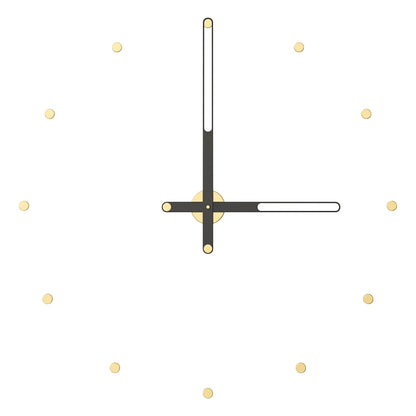Nilo Index Wall Clock with Hour Markers – image 41