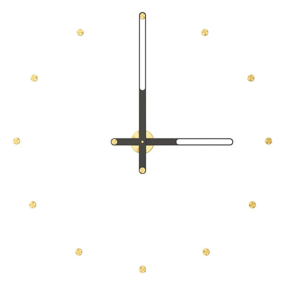 Nilo Index Wall Clock with Hour Markers – image 40