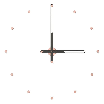 Nilo Index Wall Clock with Hour Markers – image 37