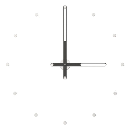 Nilo Index Wall Clock with Hour Markers – image 36