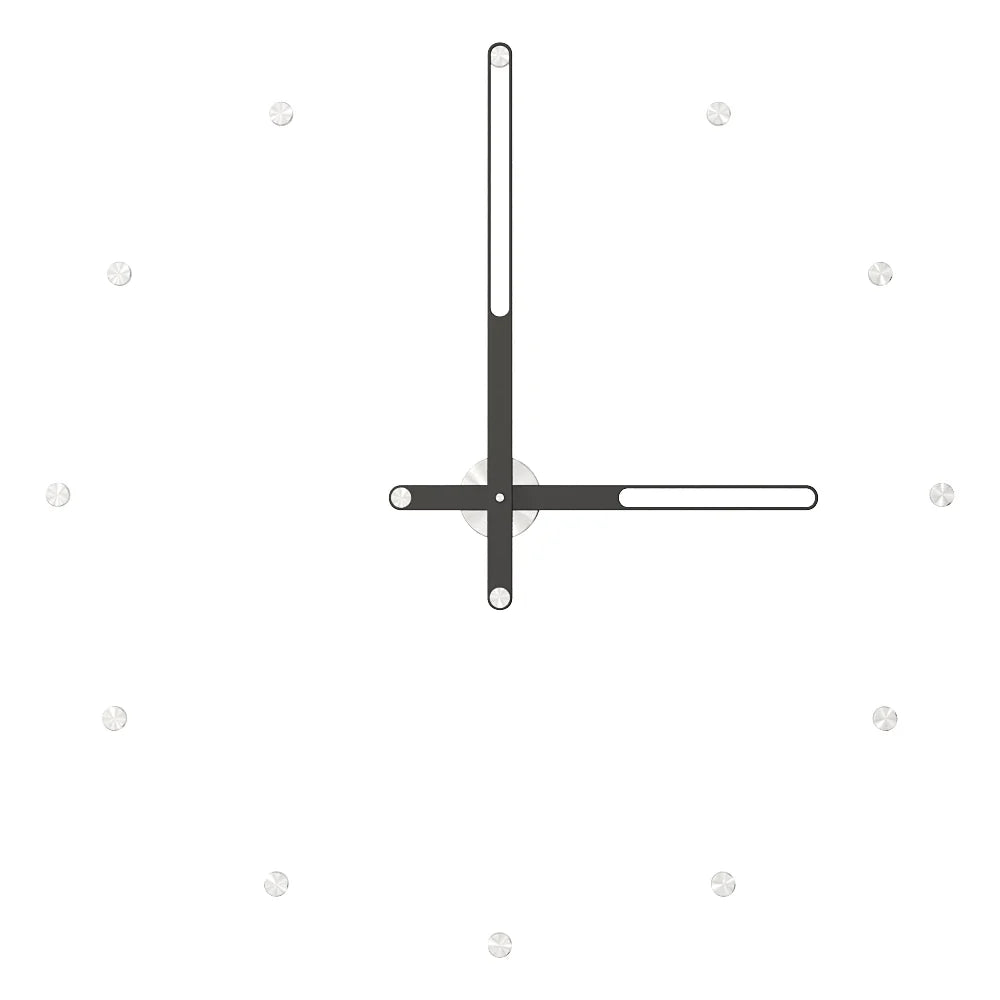 Nilo Index Wall Clock with Hour Markers – image 35