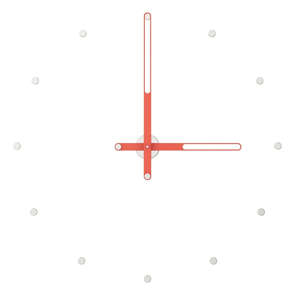 Nilo Index Wall Clock with Hour Markers – image 33