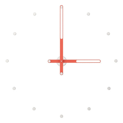Nilo Index Wall Clock with Hour Markers – image 33