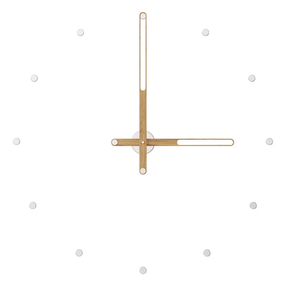 Nilo Index Wall Clock with Hour Markers – image 32