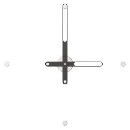 Nilo Minimalist Metal Wall Clock – image 16